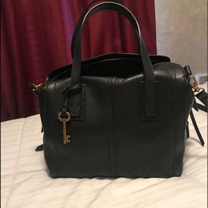 Fossil Leather Emma Satchel
